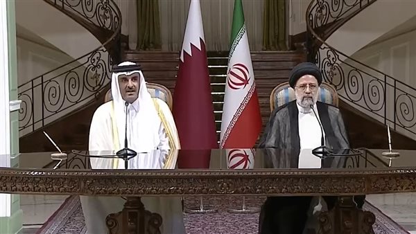  أمير قطر والرئيس