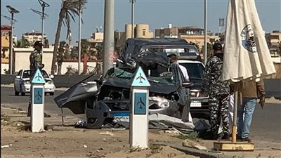 حادث مطار بورسعيد.. شهادة أهالي الضحايا تبرئ سائق الميكروباص: لا نتهم أحدا | صور 