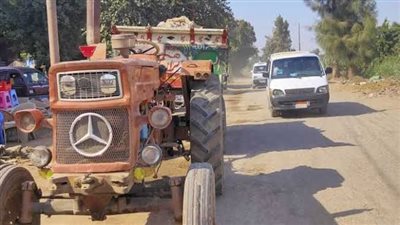 مصرع طفل تحت عجلات جرار زراعي يقودة طالب بالمنوفية