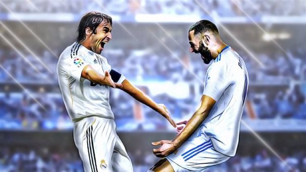 بنزيما وراؤول 