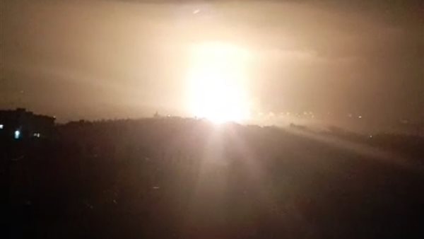 انفجار ضخم بلبنان