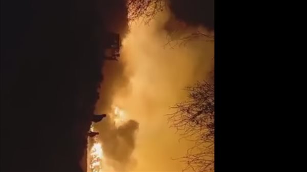 حريق شونة كتان 