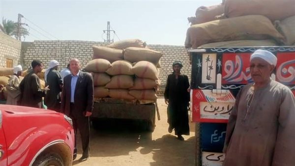 توريد القمح بسوهاج