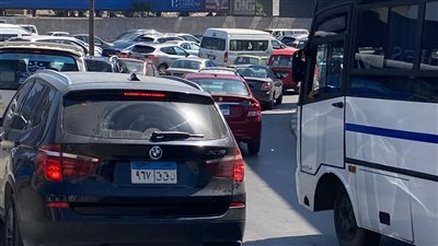 زحام مروري في محاور وميادين القاهرة والجيزة | صور