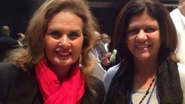 يسرا وشيرين أبو عاقلة