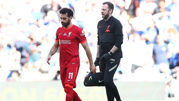 محمد صلاح بعد إصابته