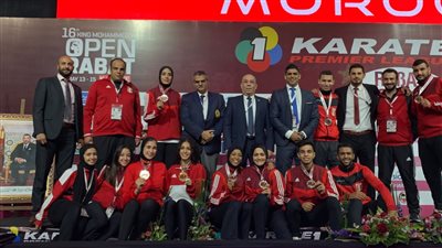 وزير الرياضة: الكاراتيه المصري يصنع الإنجازات بالدوري العالمي بـ 13 ميدالية