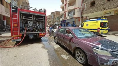 السيطرة على حريق بمكتب بريد بهتيم في شبرا الخيمة 