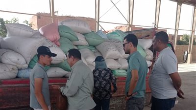محافظة الجيزة: ضبط 26 طن دقيق بلدي وأرز داخل مخازن بقصد احتكارها 