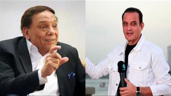 طارق علام وعادل إمام