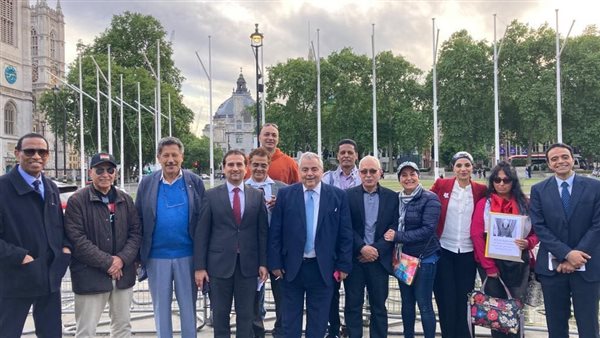 جانب من فعاليات الاستقبال