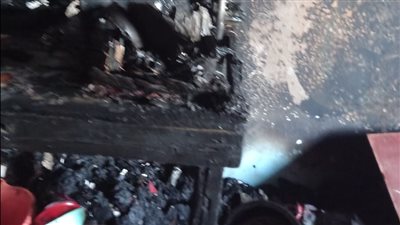 وفاة فتاة إثر اندلاع حريق هائل بمنزل في قرية مسارة بأسيوط