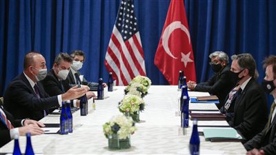 وزير الخارجية الأمريكي يلتقي نظيره التركي لبحث انضمام فنلندا والسويد للناتو