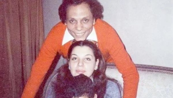 عادل إمام وزوجته