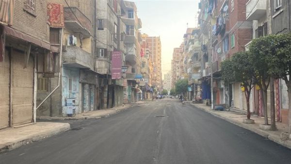 رفع كفاءة أحد شوارع