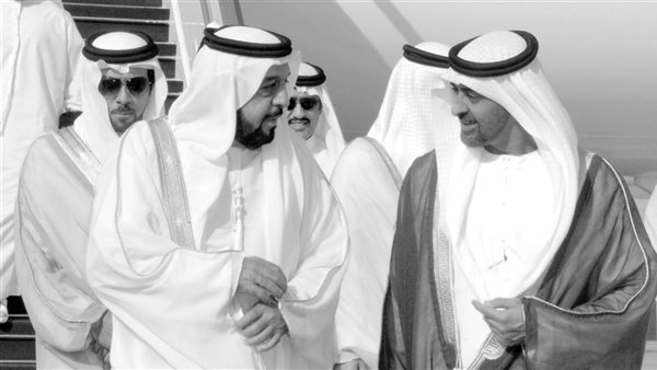 محمد بن زايد وخليفة