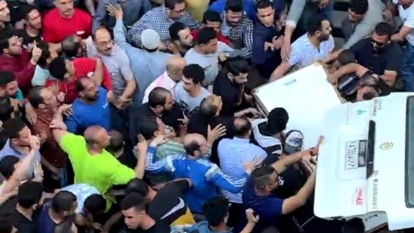 تشييع جنازة ضحية