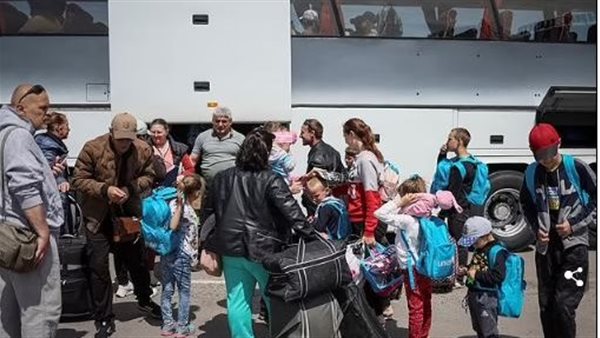 لاجئون أوكران في