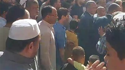 يتسم بالشهامة ومساعدة الآخرين.. تشييع جثمان الضابط شهيد الشهامة ببني سويف