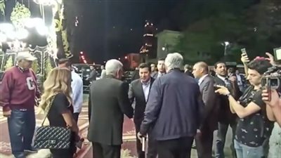 وزير الرياضة وأحمد شوبير يقدمان واجب العزاء في والد محمد سراج الدين | بث مباشر