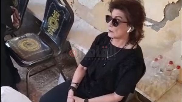 سماح أنور في عزاء