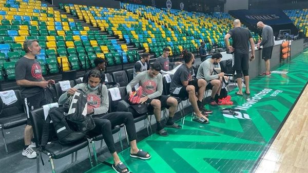 خضوع بعثة سلة الزمالك