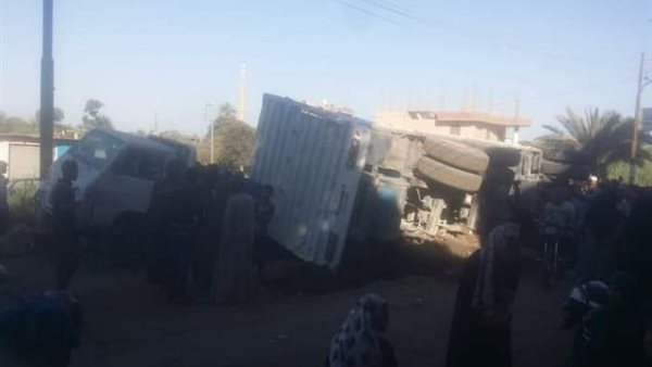 انقلاب مقطورة بالقناطر