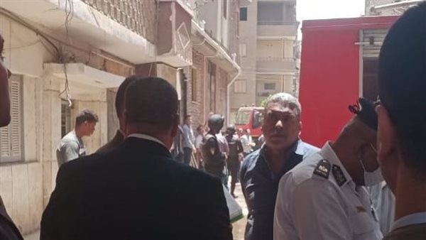 نشوب حريق في استراحة