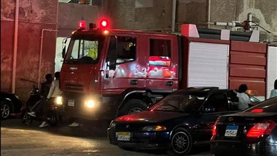 انتداب المعمل الجنائي لفحص أسباب حريق محدود بمستشفى الأطفال التخصصي ببنها