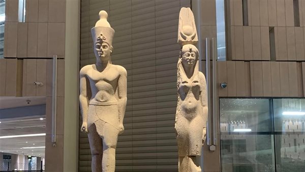 قاعات المتحف المصري
