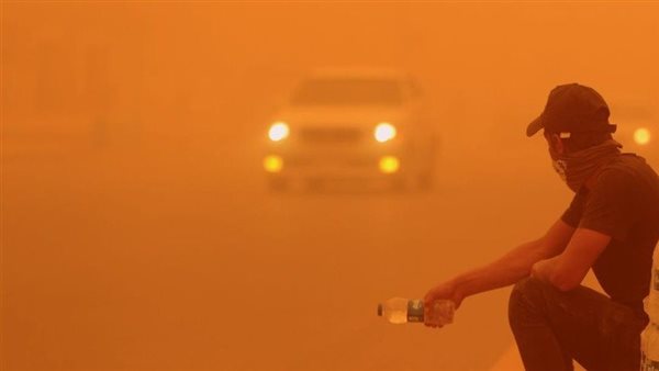 عاصفة ترابية في العراق