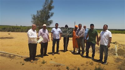 استرداد قطعة أرض زراعية على مساحة 7 آلاف فدان بالبحيرة