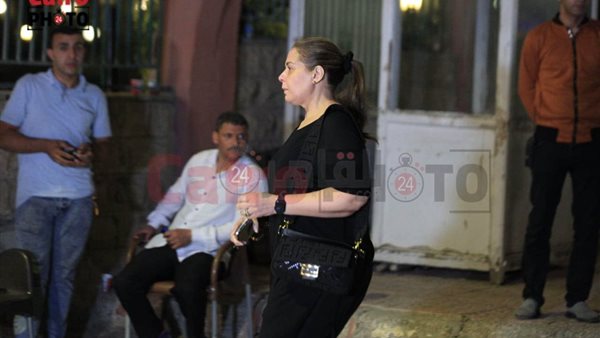 صابرين تحضر عزاء