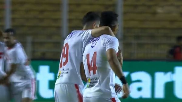 احتفال لاعبو الزمالك