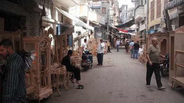 تجارة الأخشاب بدمياط