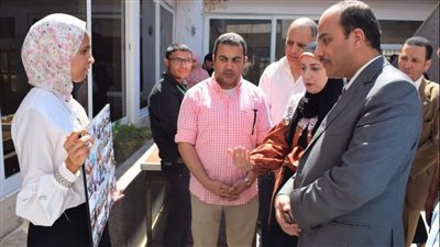 رئيس جامعة العريش يشهد الحفل الختامي لأنشطة المنظومات الزراعية |صور