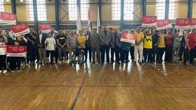 250 مشارك بألعاب ومسابقات الأولمبياد الخاص المصري بالجيزة 