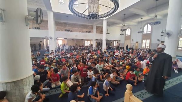 حضور كبير من الأطفال