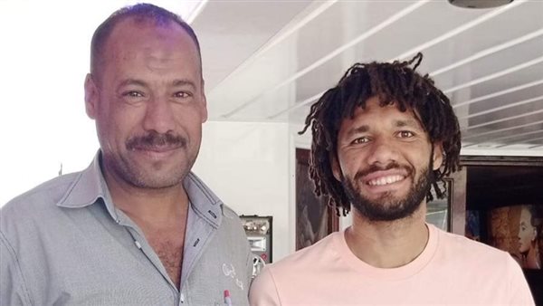 محمد الننى أثناء