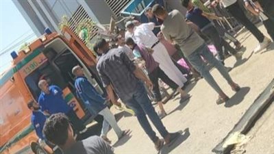 مصرع عامل سقط من أعلى مبنى جوازات بسوهاج