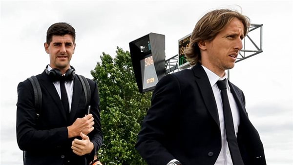 وصول فريق ريال مدريد