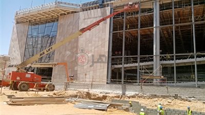 ننشر الصور الأولى لمرحلة التشطيبات النهائية في متحف مركب خوفو