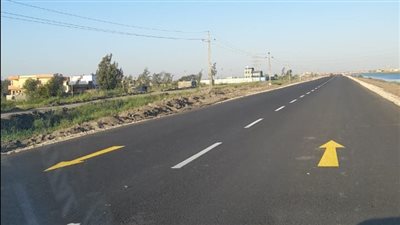 الانتهاء من أعمال رصف وتخطيط شارع بحري ترعة السلام جنوب بورسعيد | صور 