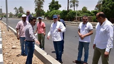 محافظ الأقصر يوجه بتزيين المسار السياحي وطلاء المنازل بلون موحد