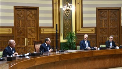 السيسي: شبكة خطوط القطارات الكهربائية الجديدة بداية عصر جديد للسكك الحديدية بمصر 