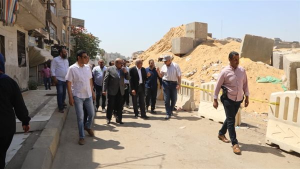 محافظ الجيزة خلال