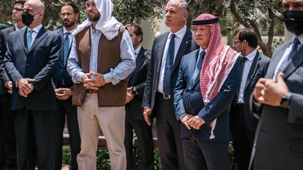 ملك الأردن يشارك