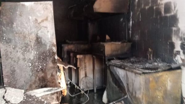 حريق مطعم بشبرا