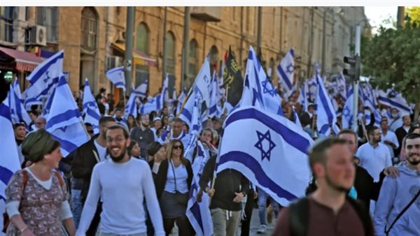 مسيرة الأعلام للاحتلال