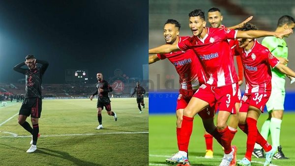 لاعبو الأهلي والوداد